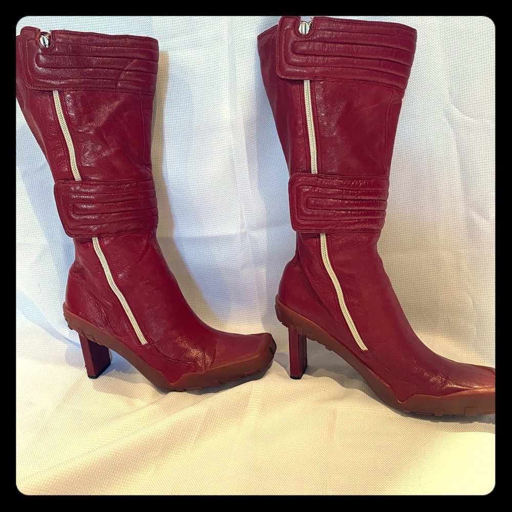 Ahhmazzzing Diesel Mid-calf leather boots